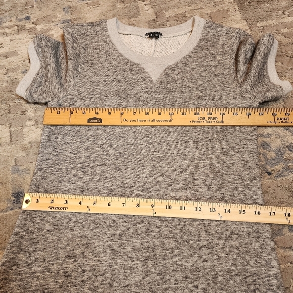 Theory wool-blend gray sweater dress - Picture 16 of 16